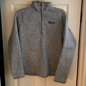Patagonia Better Sweater 1/4 Zip Fleece BirchWhite